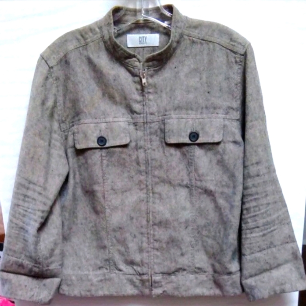 D-K-N-Y CITY MOTO JACKET SIZE 8